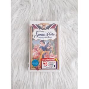 Snow White and the Seven Dwarfs (VHS 1994, Walt Disney Masterpiece)